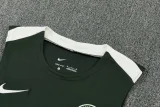 2025-26 Mens Chelsea Dark gray vest Training Short Suit