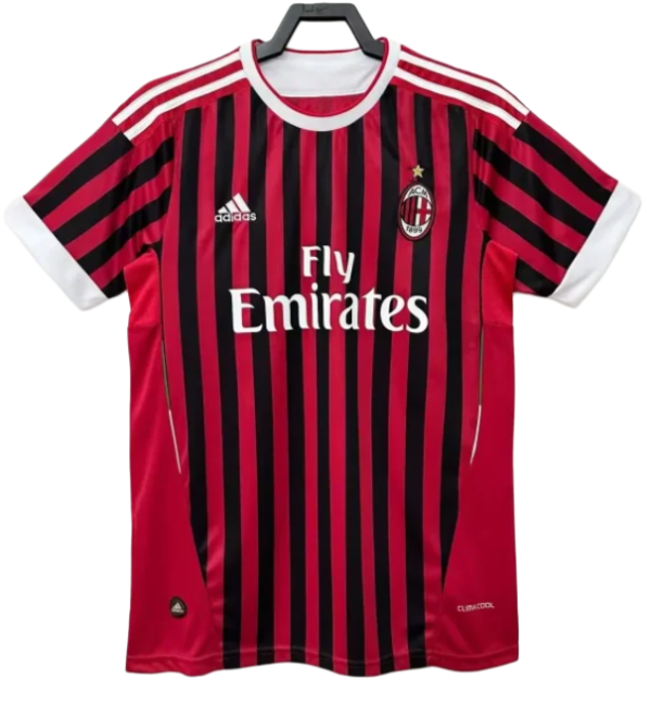 2011-12 Mens AC Milan red  Retro Home Jersey