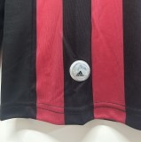 2009-2010  AC Milan Home Long Sleeve Retro Soccer Jersey