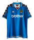 Retro  Manchester City Home Jersey Mens 1997/98