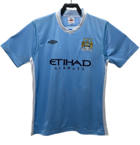 2011-2012  Manchester City Home Retro Soccer Jersey