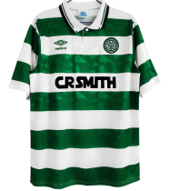 1989-1991 Celtic Home Retro Soccer Jersey