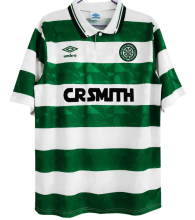 1989-1991 Celtic Home Retro Soccer Jersey