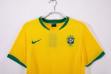 2006 Brazil Retro Home soccer Jersey