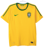 2010 Brazil Retro Home soccer Jersey