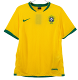 2006 Brazil Retro Home soccer Jersey