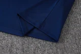 2026-27 Real Madrid Royal blue Half Pull Tracksuit  #B26028
