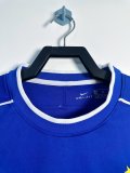 1998 Brazil Away Long Sleeve Retro Soccer Jersey