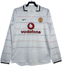 2003-05  Manchester United Retro away long sleeve Jersey