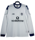 Retro Manchester United away long sleeve Jersey   2000-01