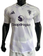 2025-26 Mens Manchester United away white  Player version soccer Jersey