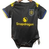 2025-26  Manchester United Third away Baby Infant Crawl Suit