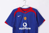 Retro  Manchester United away  Jersey Mens 0506