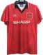 1994-1996 Manchester United Retro Home Jersey