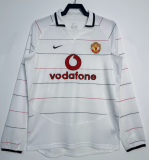 2003-05  Manchester United Retro away long sleeve Jersey