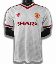 1986-88 Manchester United Retro away soccer Jersey