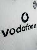Retro Manchester United away long sleeve Jersey   2000-01