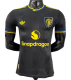 2025-26 Mens Manchester United Third away black  Player version soccer Jersey