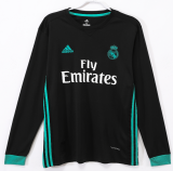 2017-18 Real Madrid  Retro away Long sleeve Jersey
