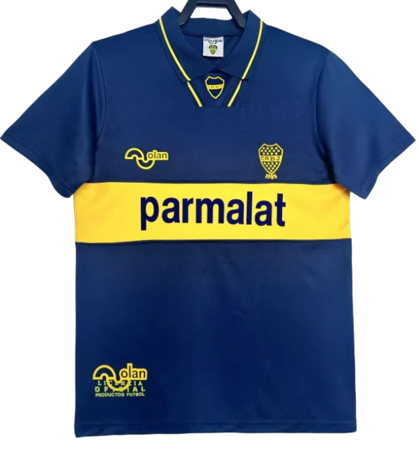 1993-95 Boca Juniors Retro Home Jersey Mens