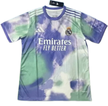 2025-26 Mens Real Madrid blue Special Edition soccer Jersey