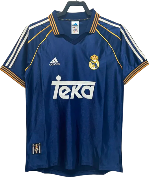 1998-00 Real Madrid Retro  third Away Jersey