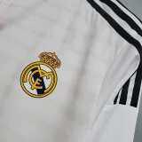 2014-2015  Real Madrid Home Long Sleeve Retro Soccer Jersey