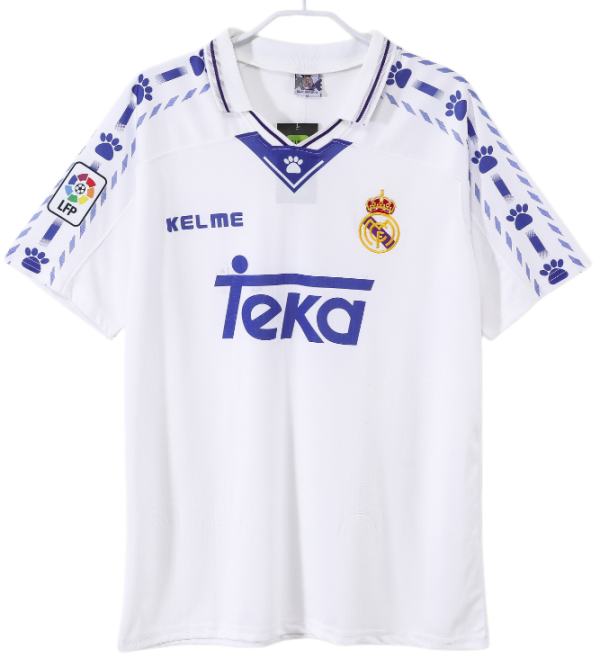 1996-97 Real Madrid Retro home Jersey