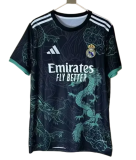 2025-26 Mens Real Madrid Black Green Dragon soccer Jersey