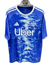 2025-26 Mens Como Home blue Soccer Jersey