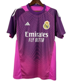2025-26 Men  Real Madrid Goalkeeper Purple  soccer Jerseys