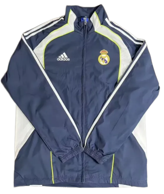 2025-26 Mens Real Madrid  blue windbreaker