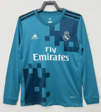 2017-18 Real Madrid Retro third away long sleeve Jersey
