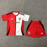 2025-26Kids River Plate  white Third away  Soccer Jersey