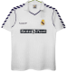 1988-90 Mens Real Madrid white Retro Home soccer Jersey