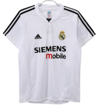 2004-05 Real Madrid Retro home soccer jersey