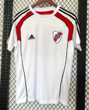 2025-26  Mens  River Plate  white Training clothes Soccer Jersey
