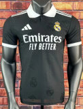 2025-26 Mens Real Madrid black Player Soccer Jersey