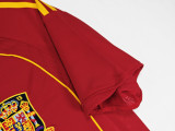 Retro  Spain home soccer Jersey Mens 2008