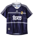 1998/99 Retro Real Madrid  away soccer Jersey Mens
