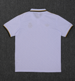 2025-26 Mens Real Madrid Polo white soccer Jersey