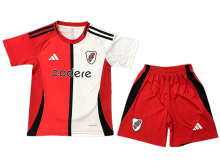 2025-26Kids River Plate  white Third away  Soccer Jersey