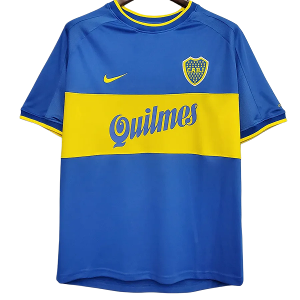1999-2000 Boca Juniors Home Retro Soccer Jersey