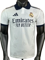 2025-26 Mens Real Madrid white Player Soccer Jersey