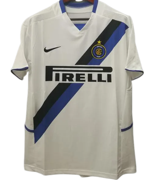 2002-2003  Inter Milan  Away Retro Soccer Jersey