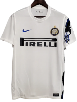 2010-2011  Inter Milan Away White Retro Soccer Jersey