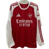 2025-26  Mens Arsenal home red  Long sleeve soccer Jersey