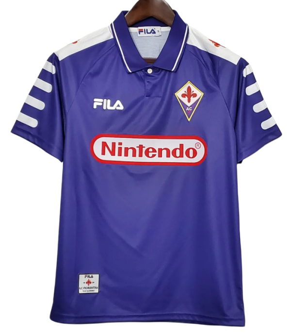 Mens Jersey  Fiorentina  Home  Retro 1998