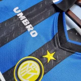 1997-1998  Inter Milan Home Retro Soccer Jersey