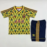 1991-93 KIDS Arsenal away soccer jersey